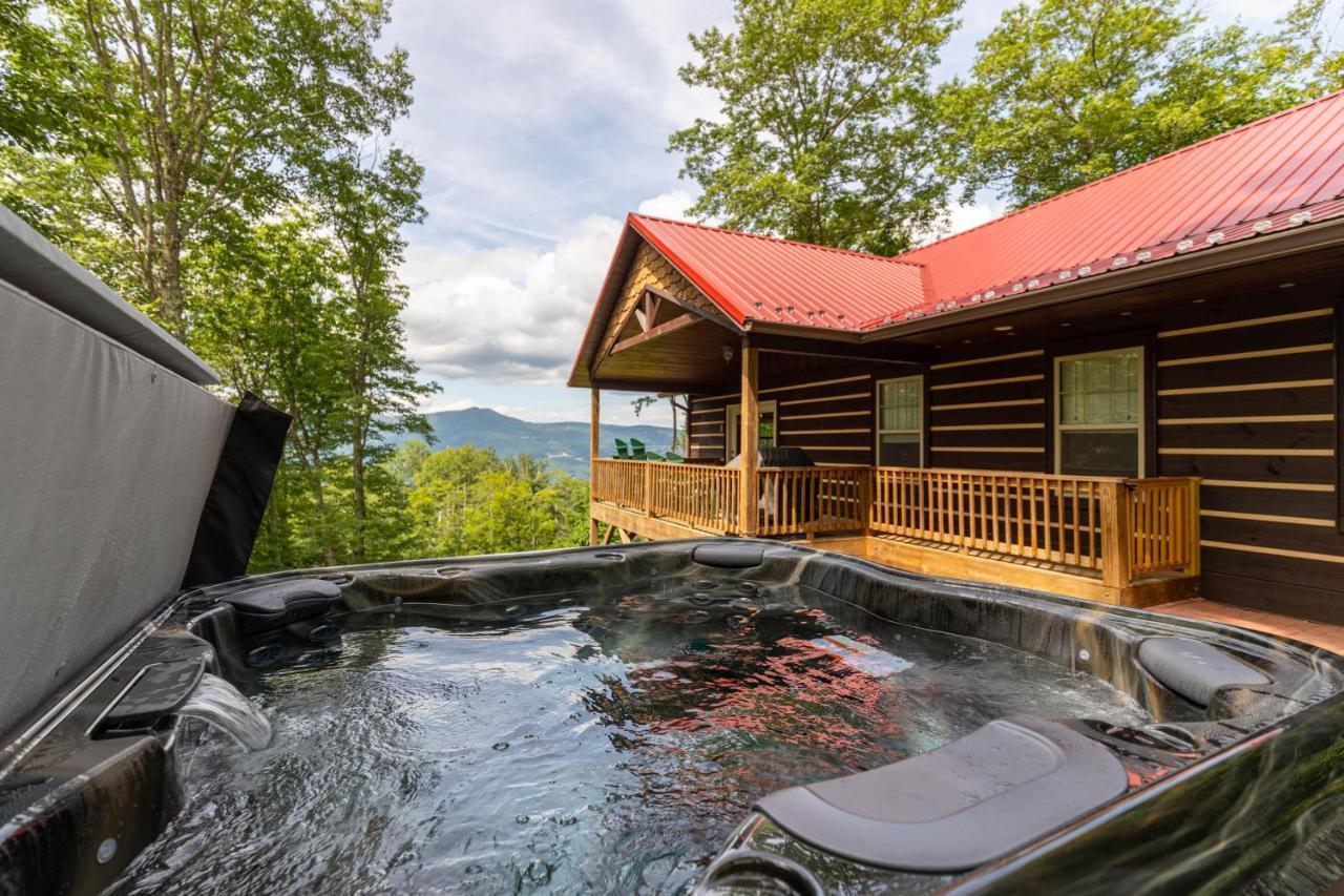 Firefly Cabin Banner Elk Exteriör bild